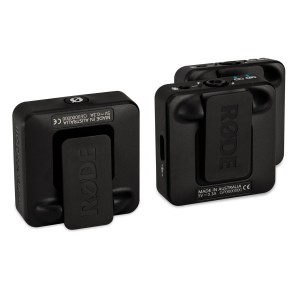 میکروفون یقه ای بی سیم دو میکروفونه رود مدل WIRELESS GO II